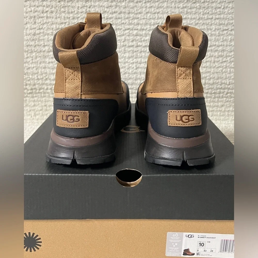 UGG Emmett Duck Boots Chesnut Brown